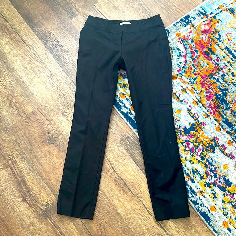 WHBM Black Dress Pants Size 6